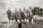 Turkish heroes from the Ottoman empire who were assigned to draw the map of Madina al Munawwarah in 1917.